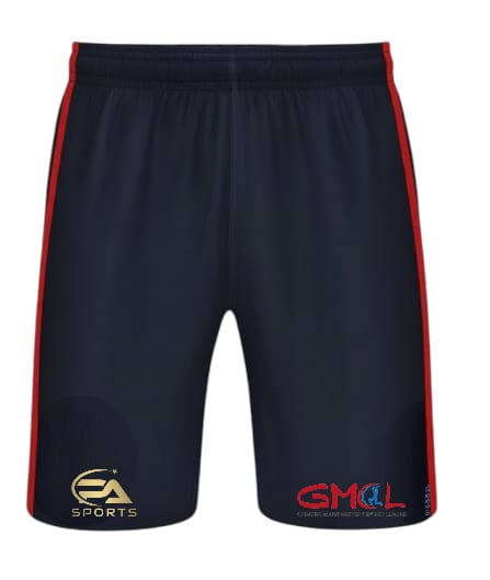 GMCL interleague juniors zip shorts