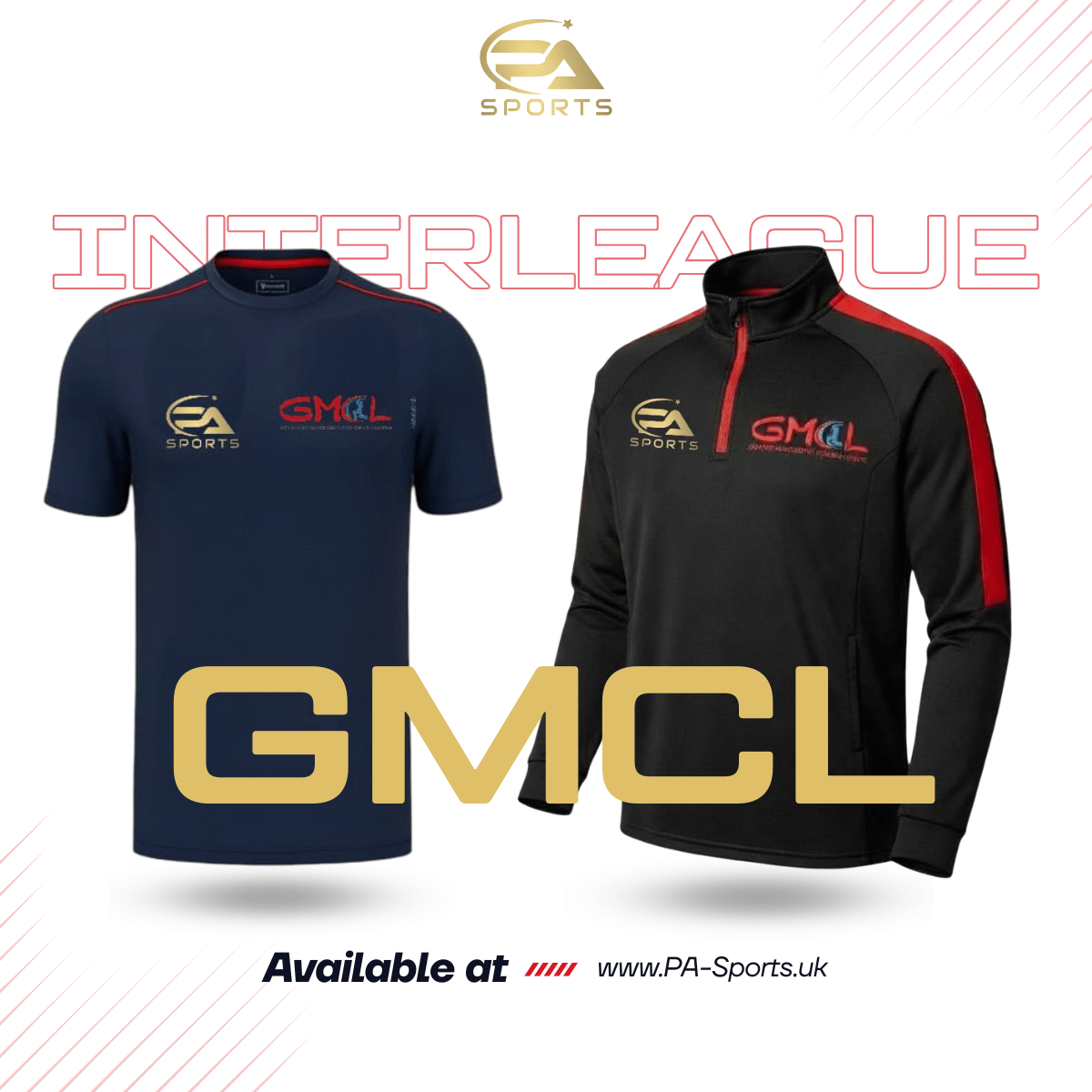 GMCL Cricket Club custom clothing collection