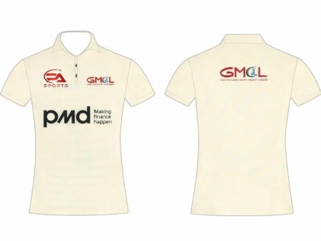 White GMCL Interleague Playing Short Sleeve Shirt
